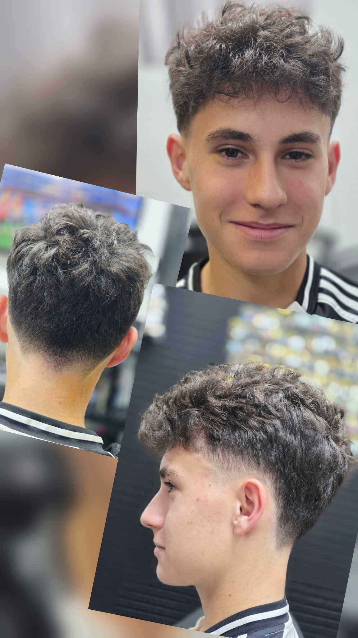 Customer haircut showcase 10