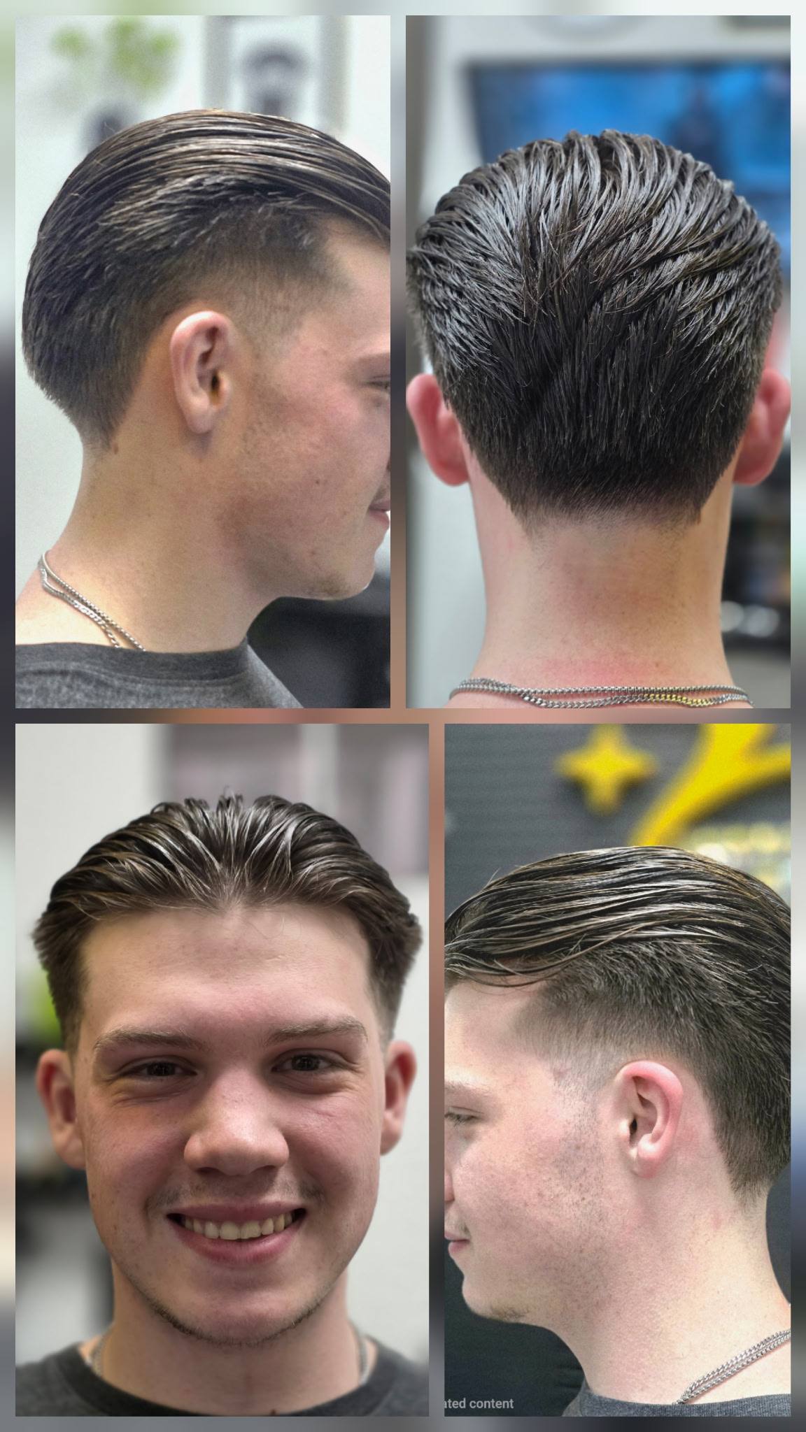 Customer haircut showcase 11