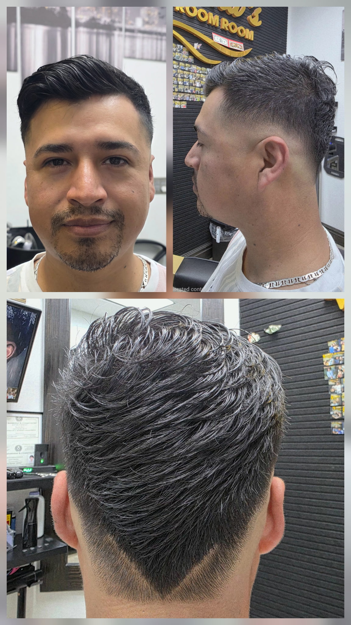 Customer haircut showcase 5