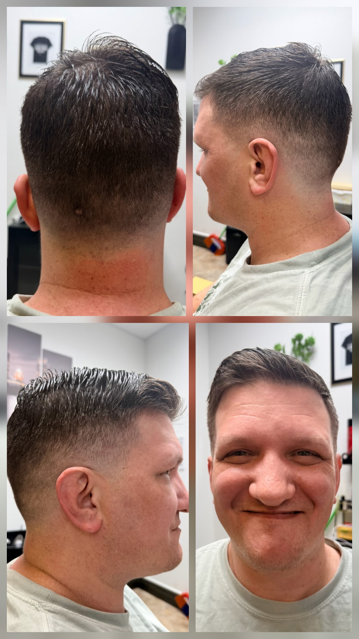 Customer haircut showcase 7