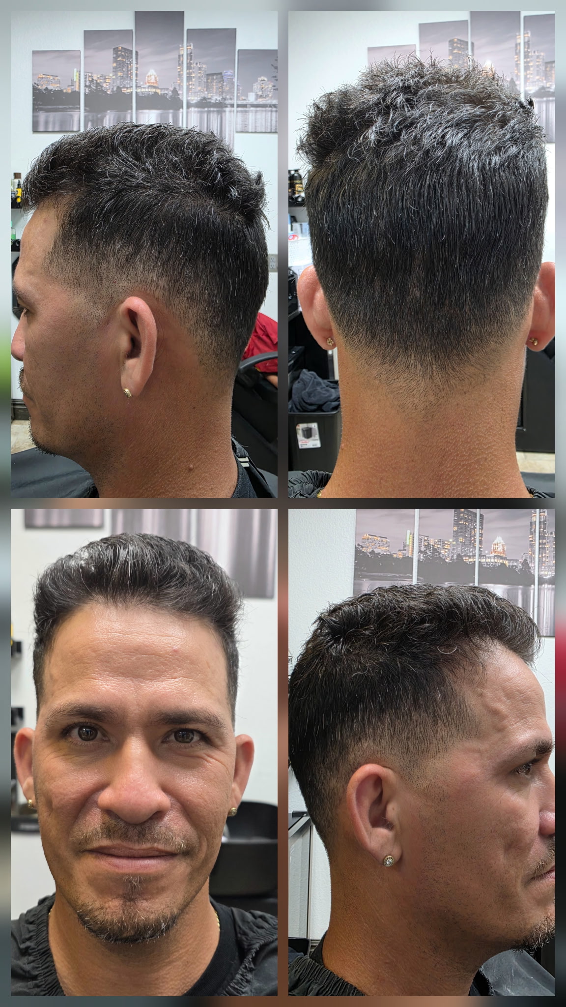 Customer haircut showcase 9