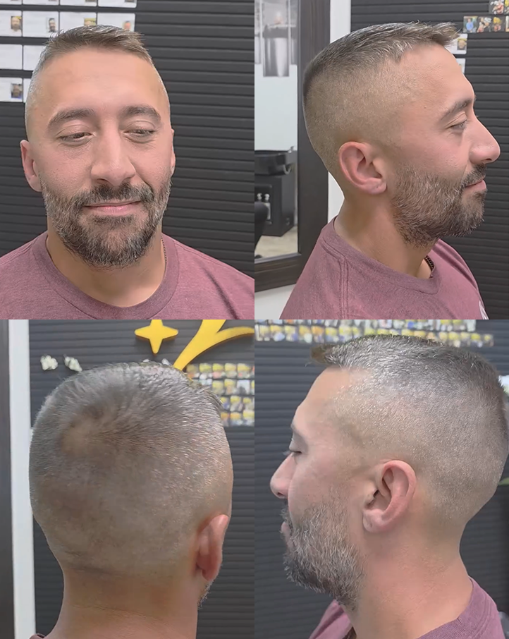 Customer haircut showcase 3